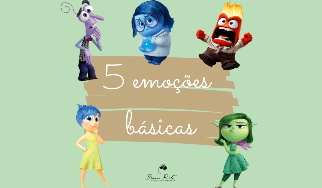 5 emoções básicas